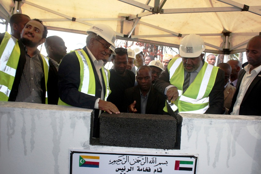 Pose de la première pierre d’un hôtel à Vanamboini